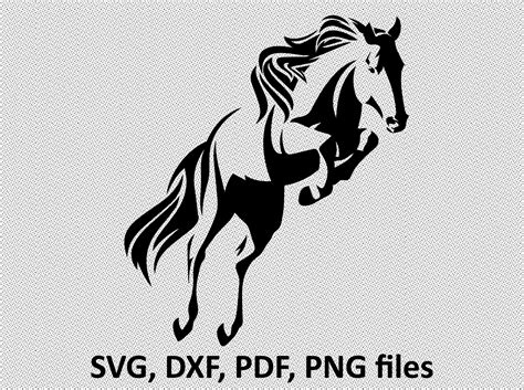 Art And Collectibles Elegant Horse Svg Horse Svg And Png Instant Download