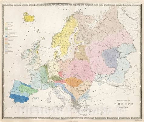Political Map Of Europe 1850