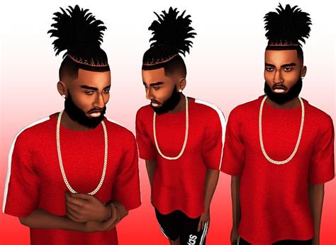 Ebonixsims Sims 4 Hair Male Sims Hair Sims 4 Black Hair
