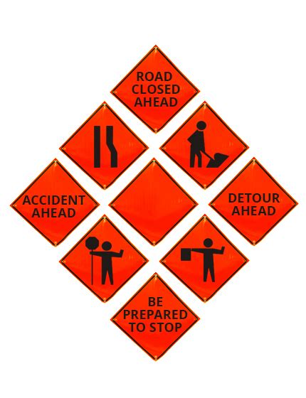 Roll Up Signs Road Traffic Signs Traffic Safety Store