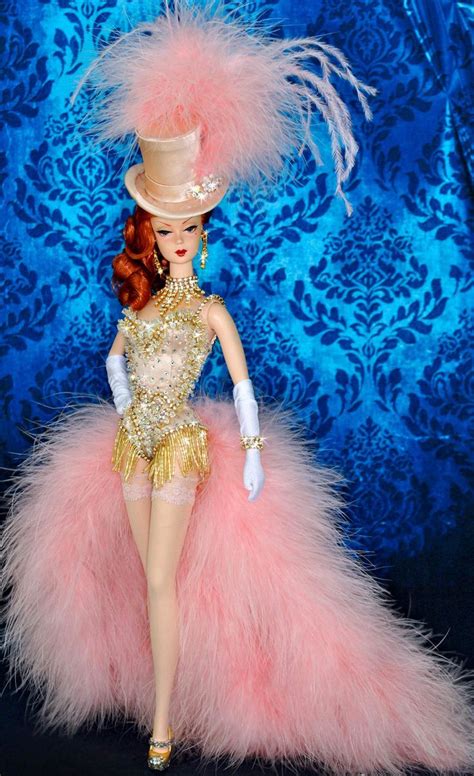 Barbie Dolls Showgirl Barbie Vestidos De Fantasía Muñecas De