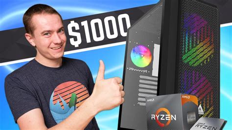 Best 1000 Gaming Pc Build Youtube