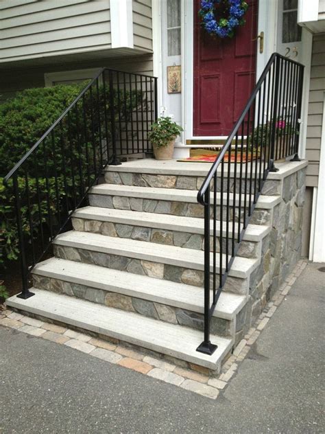 Prefab concrete porches — randolph indoor and outdoor design. DIY Concrete steps ideas for Gardens Projects in 2020 ...