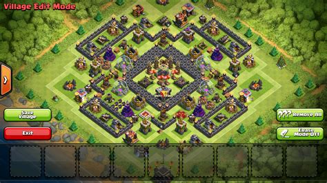 I do frequently test, build and review base layouts for town hall 9 and give them here ready for you so you can directly copy them without testing or building them yourself. Best Clash of Clans Th9 Farming Base | Attackia | Clash of ...