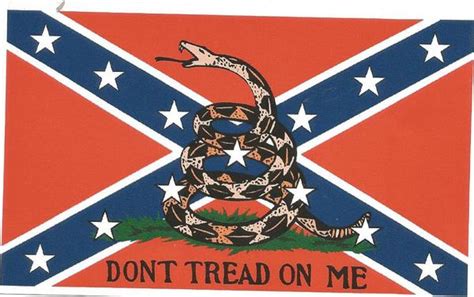 Create and get +5 iq. DON'T TREAD ON ME CONFEDERATE FLAG STICKER - H&B ARMY NAVY ...