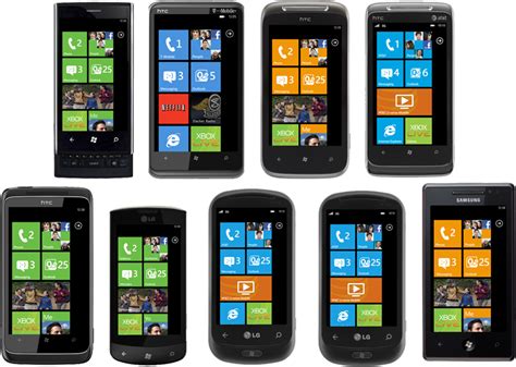 Microsoft Announces 9 Windows Phone 7 Phones
