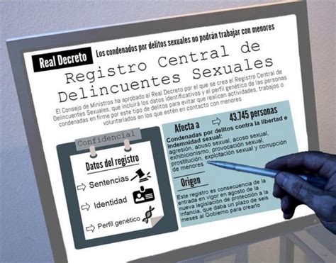 Cómo solicitar certificado de delitos sexuales