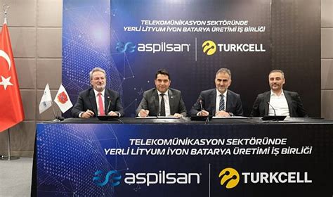 Turkcell ile ASPİLSAN Enerji den stratejik iş birliği Türkiye