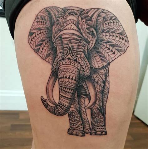 50 Unique Thigh Tattoos For Women 2020 Upper Front