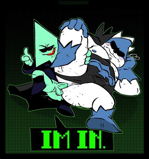 Rule 34 Anal Sex Annoyed Expression Clothed Sex Deltarune Gay Green Balls Green Penis Green