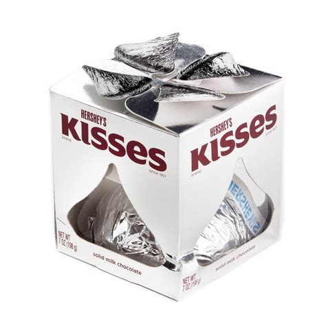 7 Oz Giant Hersheys Milk Chocolate Kiss T Box Valentine Candy