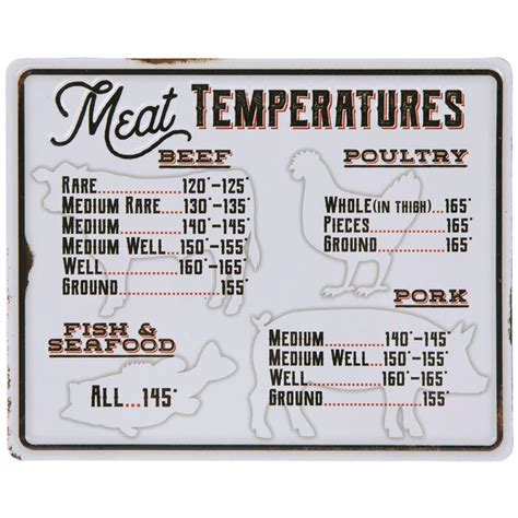 Meat Temperatures Magnet Hobby Lobby 5893961 In 2022 Meat