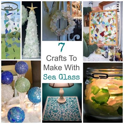 7 Crafts To Make With Sea Glass Glass Art