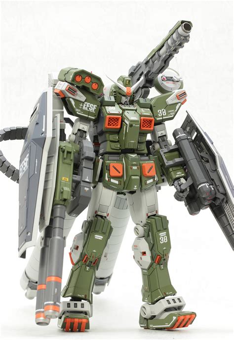 Custom Build Mg 1100 Full Armor Gundam Gundam Thunderbolt Ver Msv