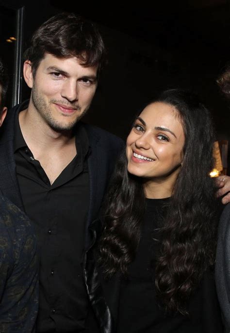 Ashton Kutcher And Mila Kunis Romance Photos Of Adorable Couple