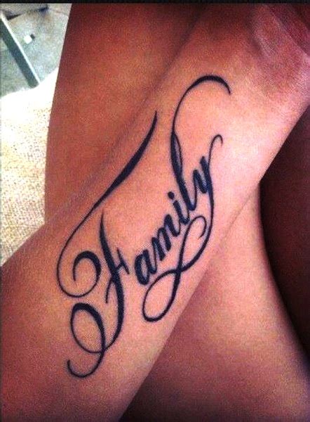 Looking for the best infinity tattoos? 20 Family Tattoos For Women - Flawssy