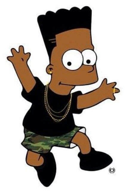 Black Bart Simpson Simpsons Art Bart Simpson Art Bart Simpson