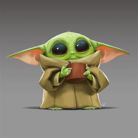Artstation Baby Yoda