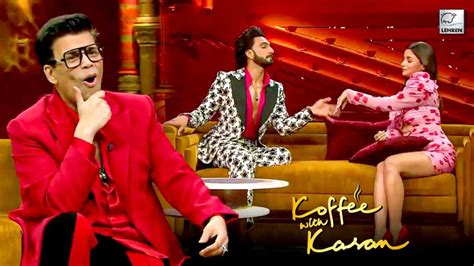 Promo Of Koffee With Karan Season 7 Episode 1 Is Out Alia And Ranveer Are On Fire