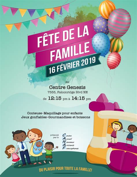 Fête De La Famille 2019 Canaf Alberta