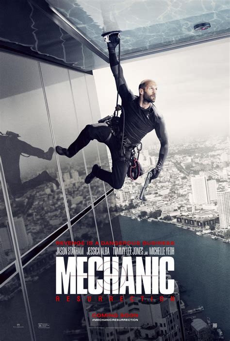 Mechanic Resurrection 2016 Mini 13x20 Movie Poster Jason
