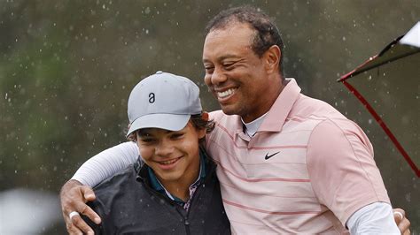 Tiger Woods Son Outdrives Green Impresses Dad With Fing Nasty Shot