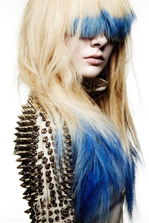 Blue And White Hair 4 Free Hair Color Pictures
