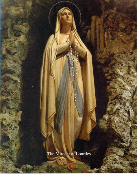 Our Lady Of Lourdes Painting At PaintingValley Com Explore Collection