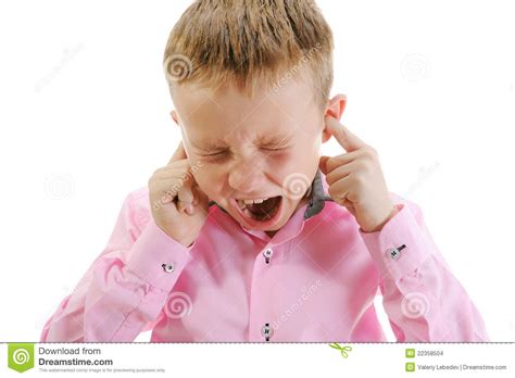 Crying Boy Stock Photo Image Of Fury Pain Pull Danger 22358504