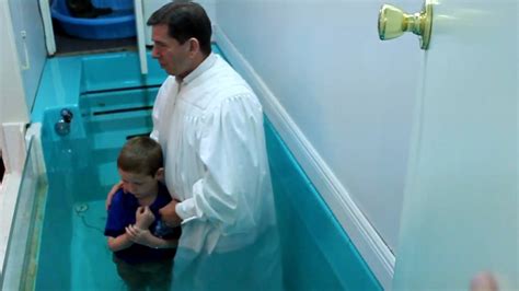 Christian Getting Baptized At Waterstone Church Youtube