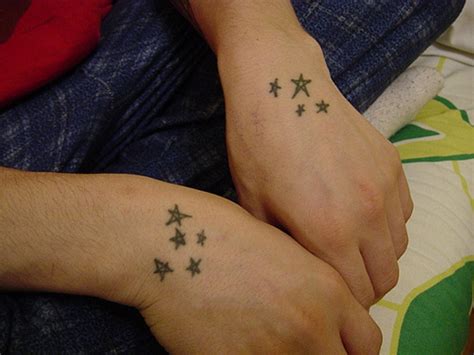 Fantastic Wrist Stars Tattoos