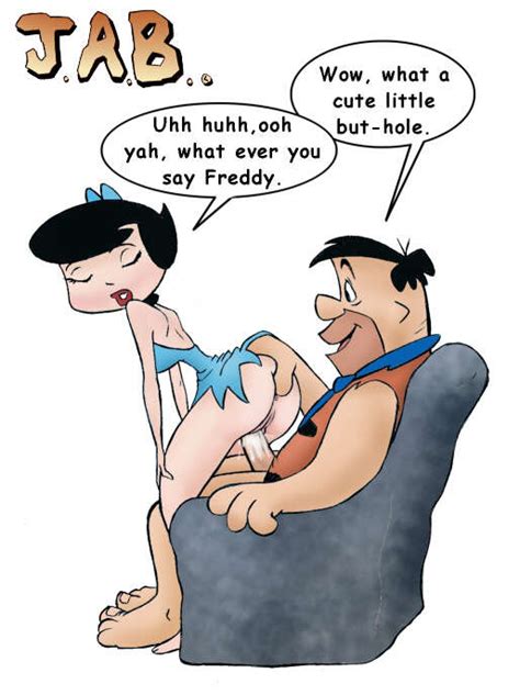 Post Betty Rubble Fred Flintstone Jab The Flintstones