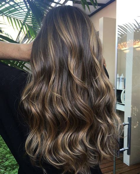 Natural Looking Brunette Balayage Styles Brunette Hair With