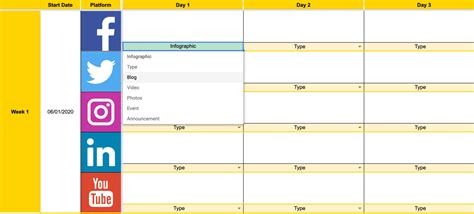 Social Media Content Plan Guide And Template Jthn