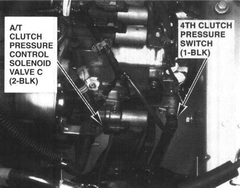 2003 Honda Odyssey 4th Gear Pressure Switch