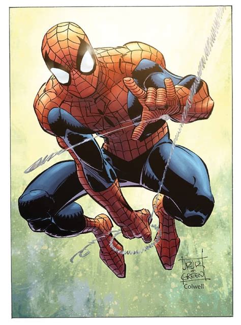Spider Man By John Romita Jr Colours By Jeremy Colwell John