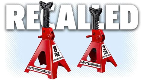 psa recall on some harbor freight jack stands miata