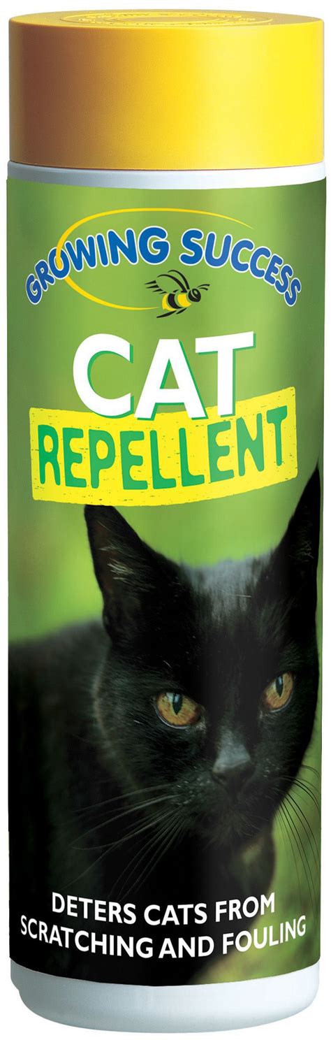 You may want to try these homemade cat repellents. Growing Success Cat repellent Granules Pest control 225g ...