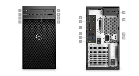 Dell Precision 3630 Tower Intel Xeon E 2136 16gb Ddr4 Ram 1tb Hhd