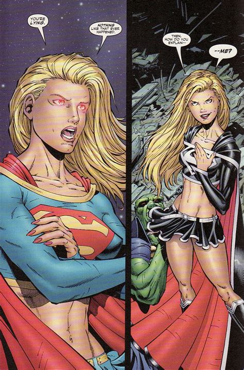 Supergirl Vs Dark Supergirl