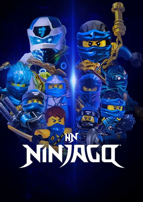 Lego Ninjago Jay Master Of Lightning Poster 2 Lego Ninjago Lego