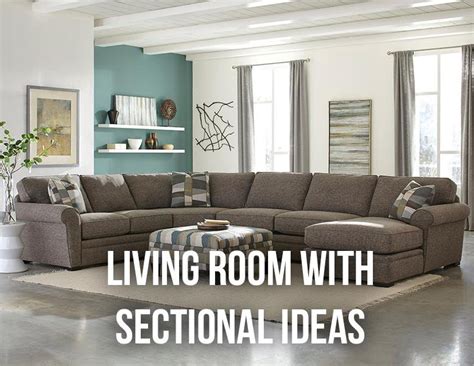 Small living room floor plan layout with sofa and 2 chairs. Living Room with Sectional Ideas | RC Willey Blog