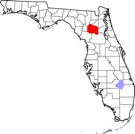 ملفmap Of Florida Highlighting Alachua Countysvg المعرفة