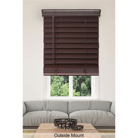 Transform the look of your home with the right window coverings. Home Decorators Collection Espresso Cordless 2-1/2 in ...