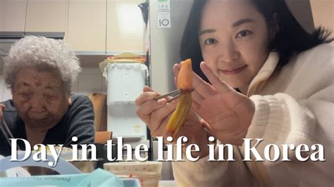 day in the life korean mom going to osan local korean market grocery haul youtube