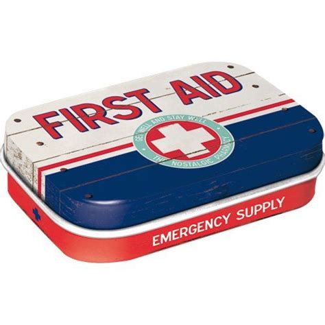 Nostalgic-Art - Nostalgic Pharmacy First Aid Blue - Emerg... https://www.amazon.co.uk/dp ...