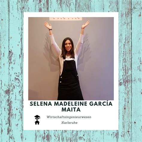 Steckbrief Mentorin Selena Madeleine García Maita