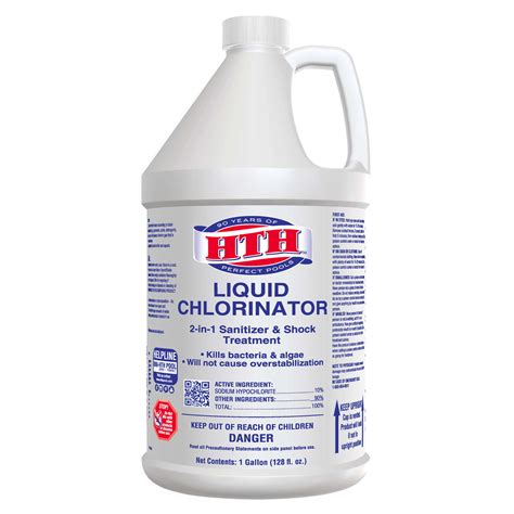 Hth Liquid Chlorinating Chemicals 1 Gal Ace Hardware