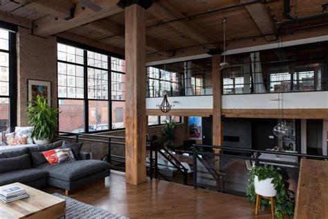 A Cozy Warm Industrial Remodeled Chicago Loft Chicago Lofts Loft