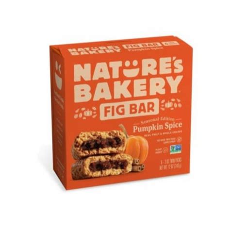 Natures Bakery Limited Edition Pumpkin Spice Whole Wheat Fig Bars 6
